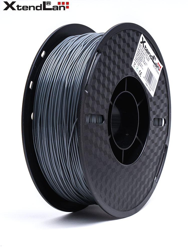 XtendLAN TPU filament 1,75mm šedý 1kg 3DF-TPU1.75-GY 1kg