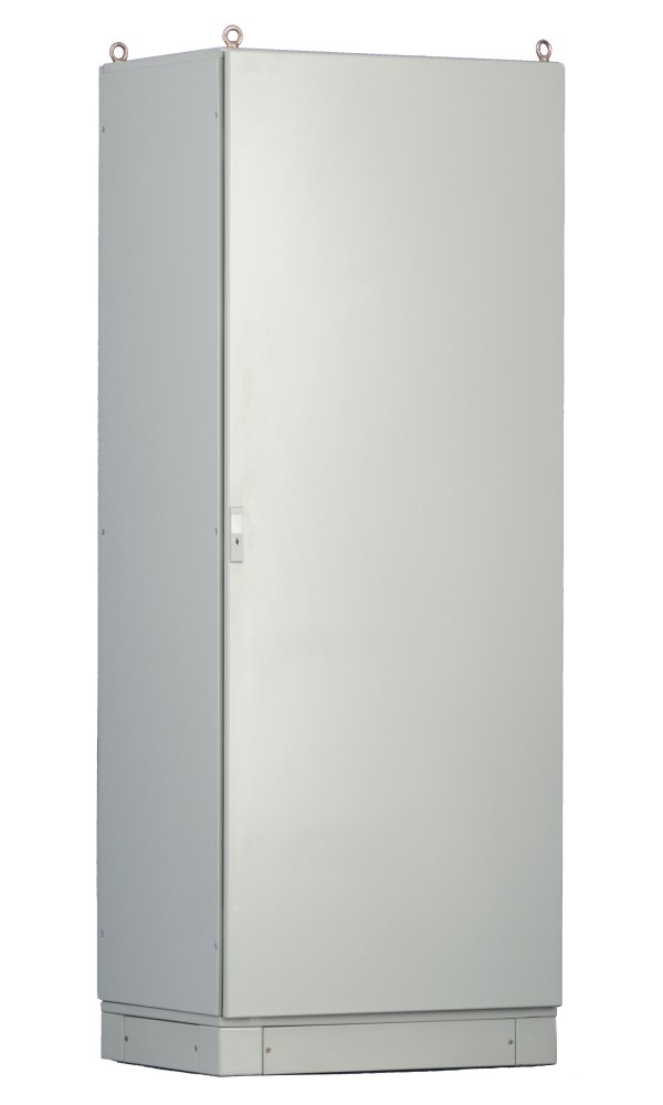 XtendLan Venkovní rozvaděč pro 19", 30U, hloubka 600mm, IP55, 3-bodový zámek, šedý WEH-30U-600-3L