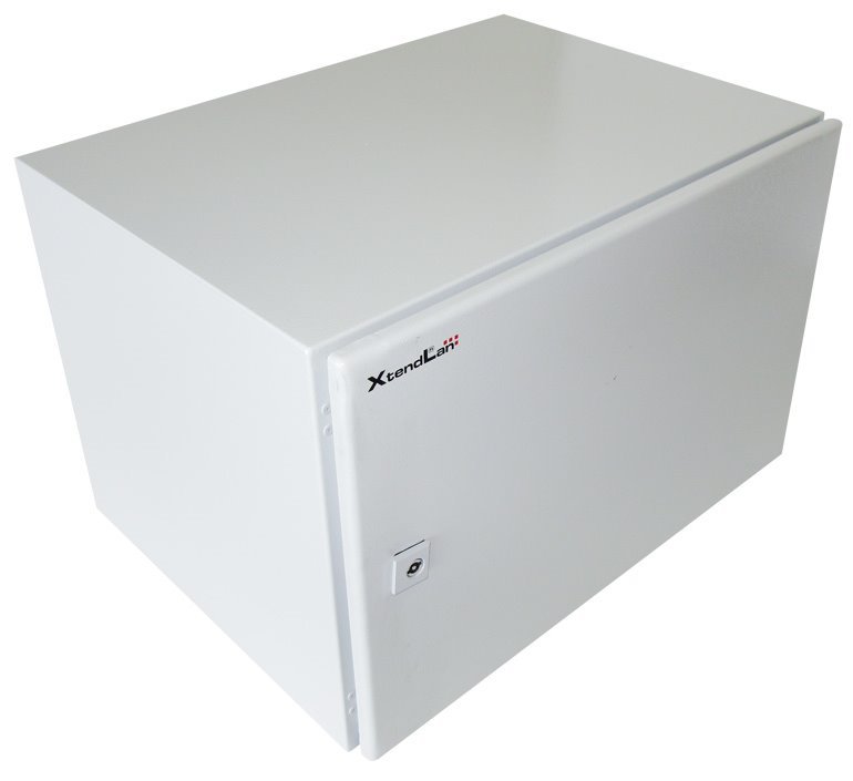 XtendLan Venkovní rozvaděč pro 19", 9U, hloubka 420mm, IP55, šedý WEH-9U-604245