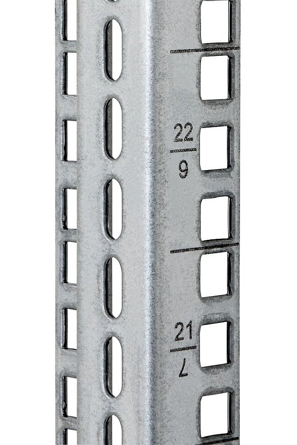 XtendLan Vertikální montážní lišta Telco 32U, pro servery šíře 480mm, stříbrná VLISTAF32B