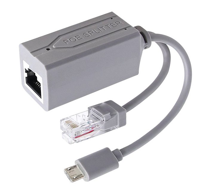 XtendLan XL-POES-5VME, PoE splitter 802.3af, 100Mb, stabilizovaných 5V/2,4A, výstup micro USB XL-POES-5VUM