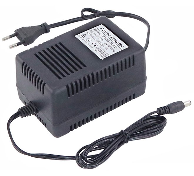XtendLan Zdroj 100-240 VAC/50-60Hz, výstup 24V/3A AC, jack 5.5/2.1mm, adaptér ZS01-24AC-3