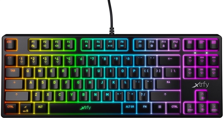 XTRFY XF226 Mechanical Gaming keyboard 7340086908818