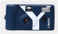 YASHICA MF-1 Snapshot Art Camera (Prussian Blue) - analogový fotoaparát YAS-SACMF1Y-DB