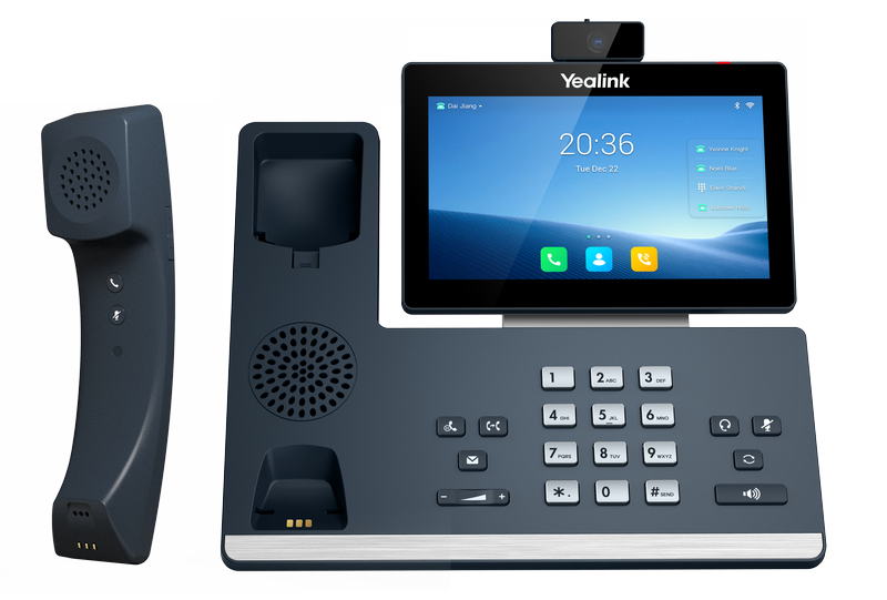 Yealink SIP-T58W Pro SIP telefon s kamerou, Android, PoE, 7" bar. dot. LCD, BT sluchátko, GigE SIP-T58WProcamera