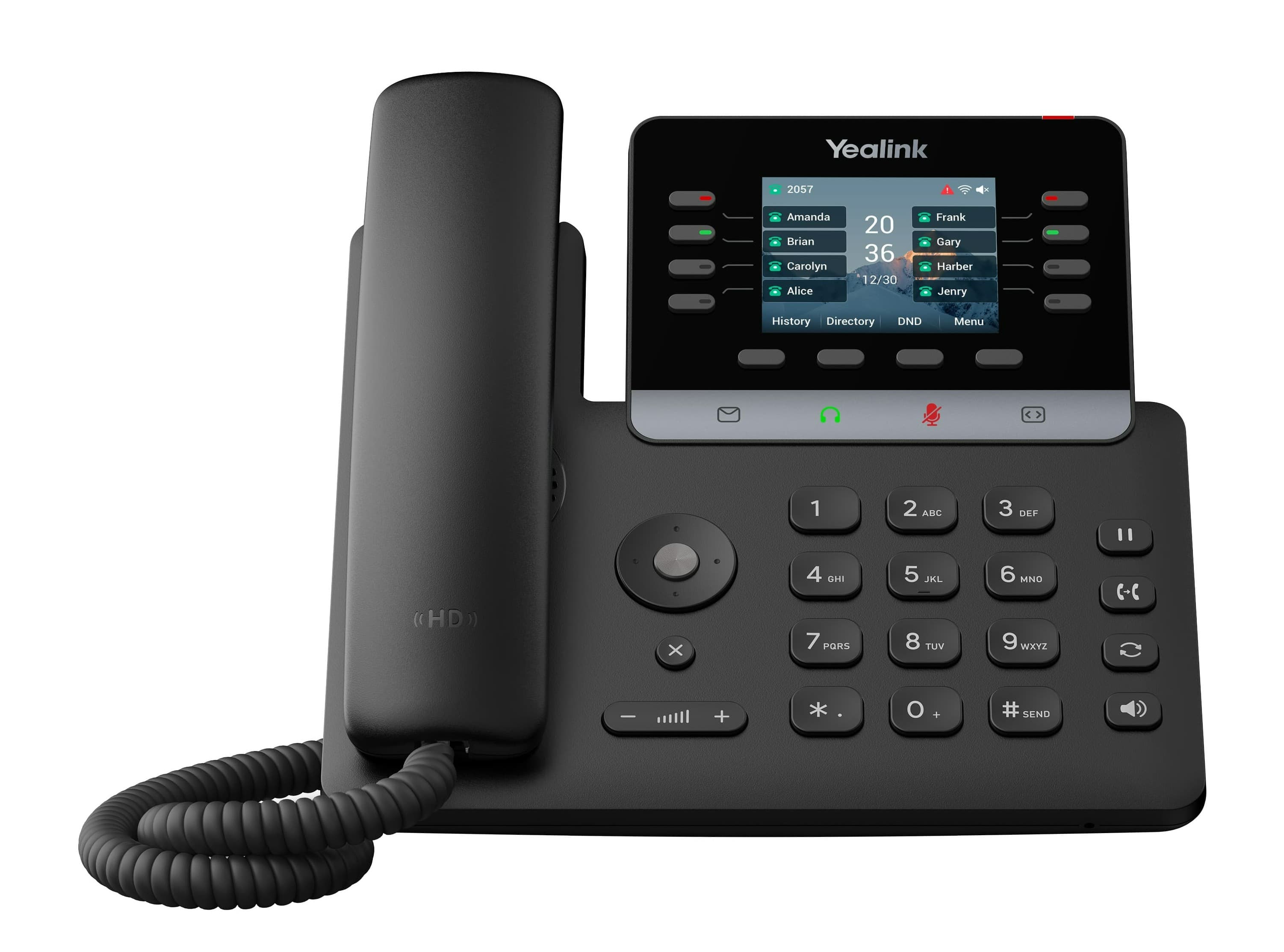 Yealink SIP-T73W SIP telefon, PoE, 2,8", 12 SIP účtů, BT, Wi-Fi 6