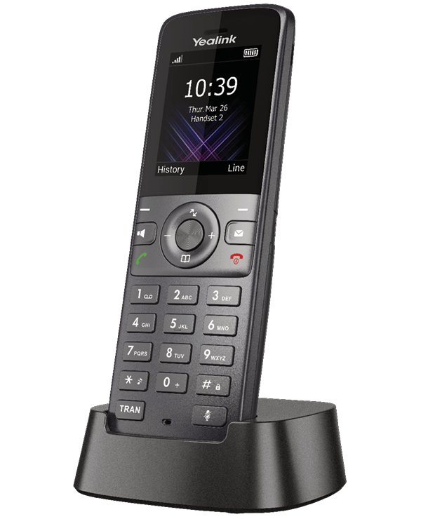 Yealink W73H_V4 IP DECT ručka pro W73P a W70B, 1,8“ bar.disp 10002228