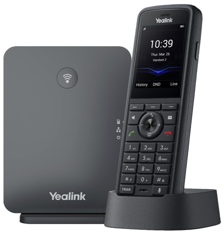 Yealink W79P PRO, IP DECT báze+ručka, PoE, 2,4“ bar. LCD, IP67, BT, až 10 ruček 10002256