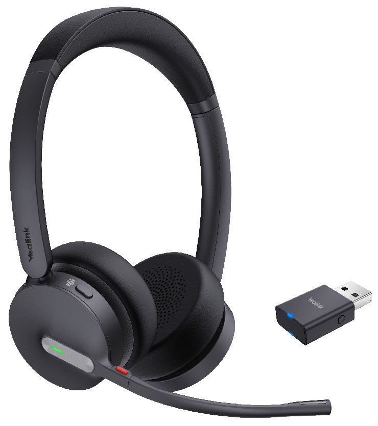 Yealink WH64 Hybrid Dual Teams, DECT bezdrátová náhlavní souprava 10001954