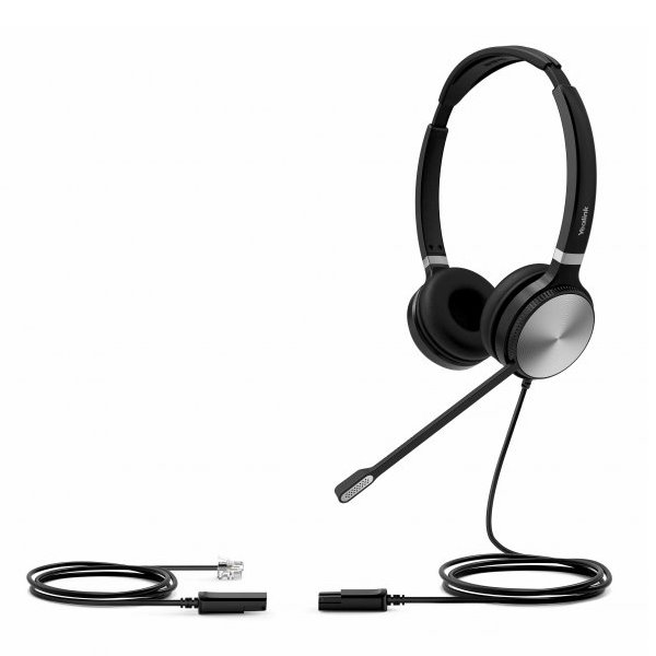 Yealink YHS36 Dual náhlavní souprava na obě uši s QD-RJ9 konektory YHS36Dual