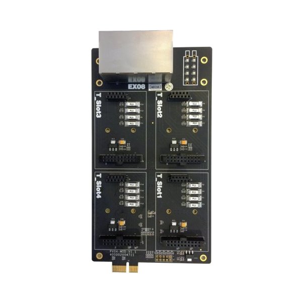 Yeastar EX08 karta, 8 portů, 4 pozice pro S2, O2, SO, BRI, GSM 10000169