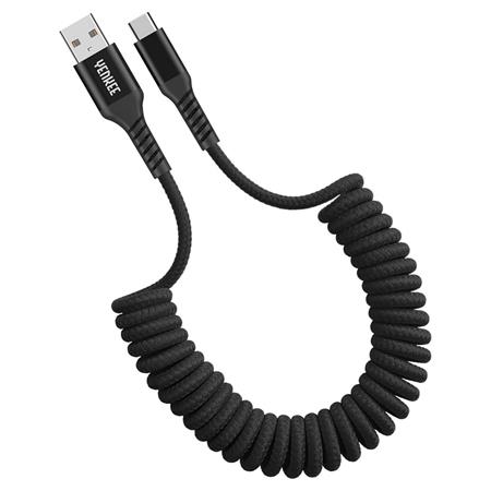 YENKEE YCU 500 BK Kroucený kabel USB A/C 35056660