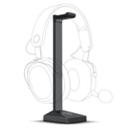 YHS 01BK Stojan na sluchátka 2v1 YENKEE 35056453