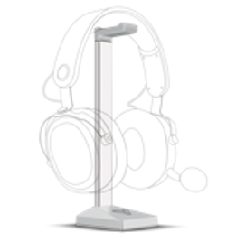 YHS 01WH Stojan na sluchátka 2v1 YENKEE 35056495