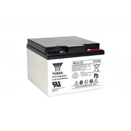 YUASA NPL24-12I (12V; 24Ah; závit M5; životnost 12let) 13737