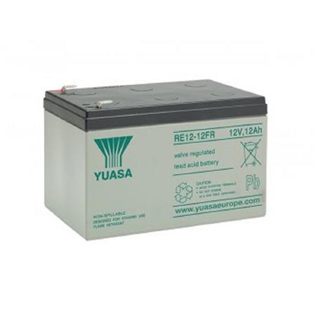 YUASA RE12-12FR (12V; 12Ah; faston F2-6,3mm; životnost 6-9let) 13745