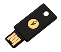YubiKey 5 NFC - USB-A, kľúč/token s viacfaktorovou autentifikáciou (NFC), podporou OpenPGP a Smart Card (2FA)