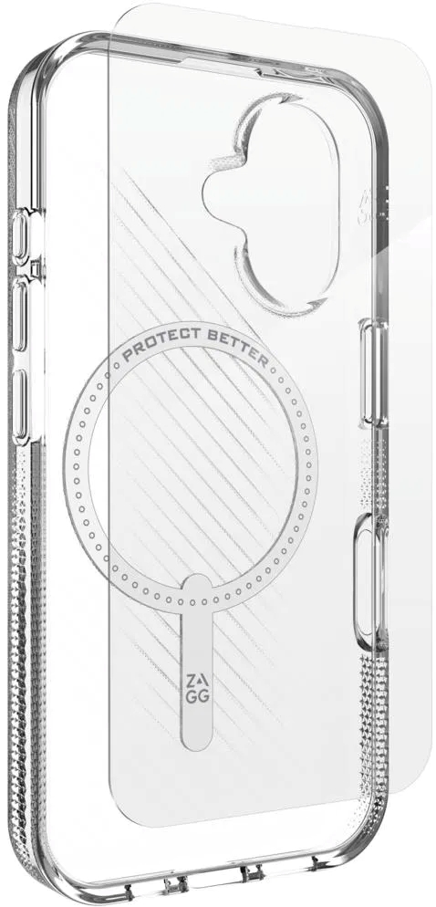 ZAGG BNDL Luxe SNAP PCR GL 360 Apple iPhone 16 Průhledný 700515362