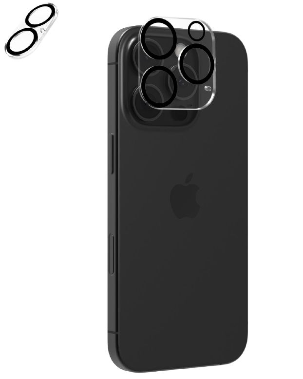 ZAGG Ochranné sklo na kameru GLEL AR pro Apple 17 Pro/17 Pro Max - černé 200119912