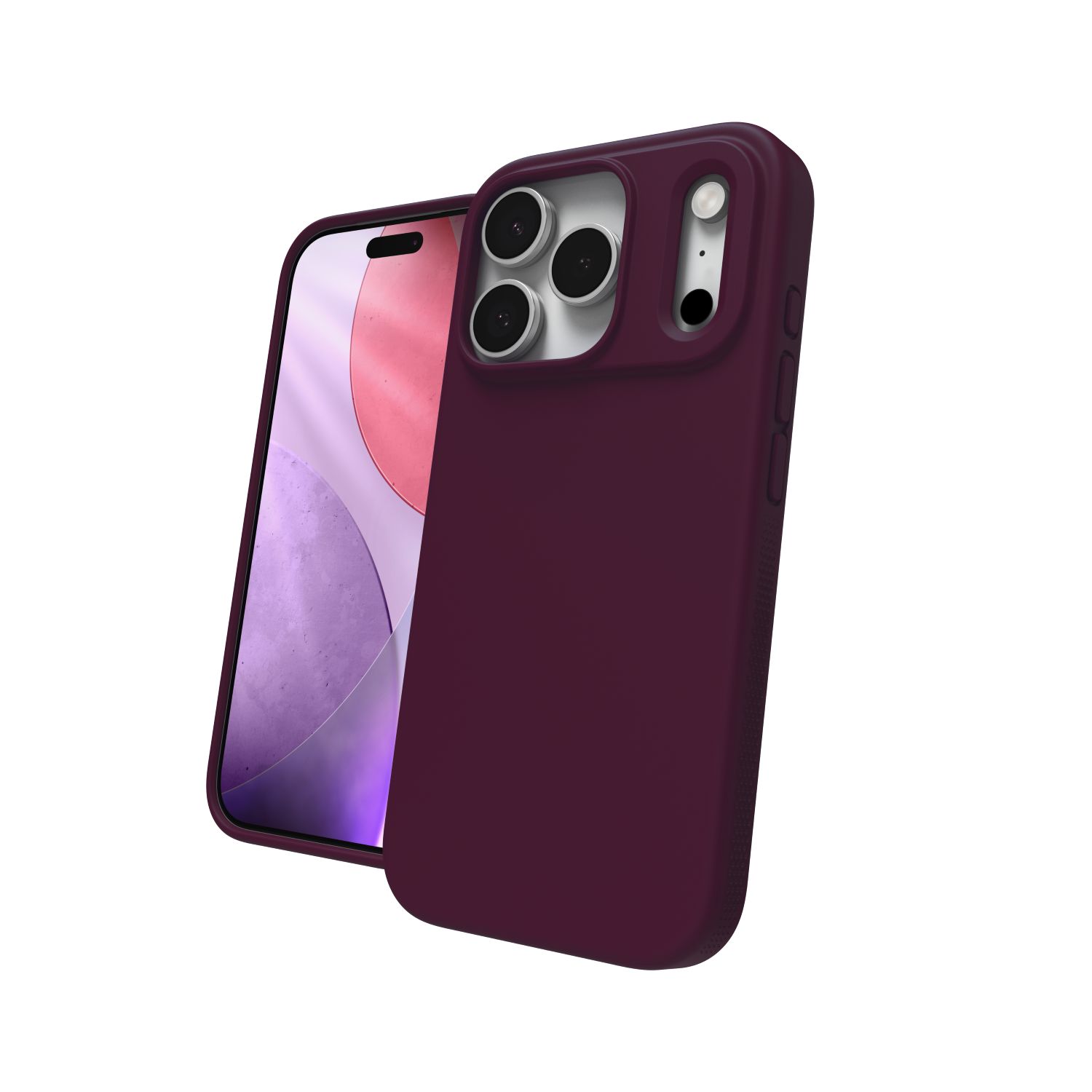 ZAGG Ochranný kryt Manhattan Snap Apple 17 Pro Black Cherry 702319062