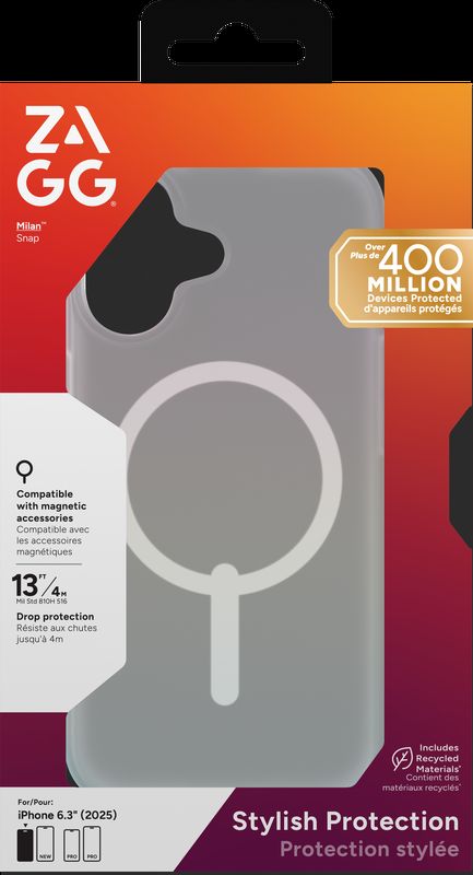 ZAGG Ochranný kryt Milan Snap Apple 17 Iridescent 702319016