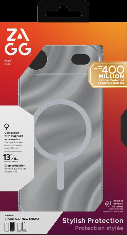 ZAGG Ochranný kryt Milan Snap Apple Air Glitter Swirl 702318993