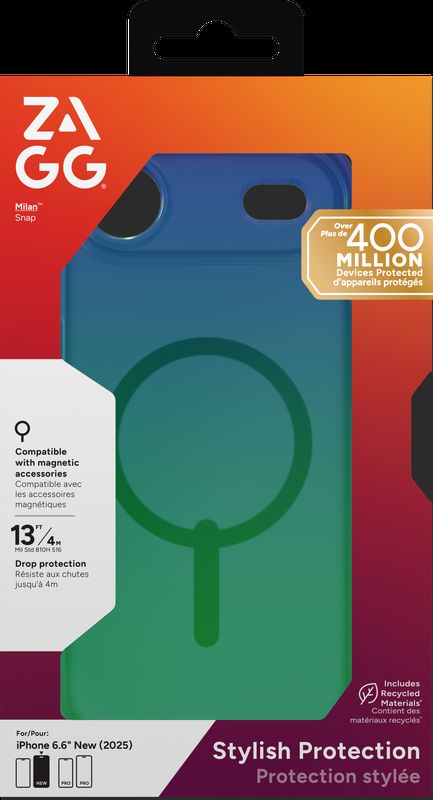 ZAGG Ochranný kryt Milan Snap Apple Air Raven Feather 702319013