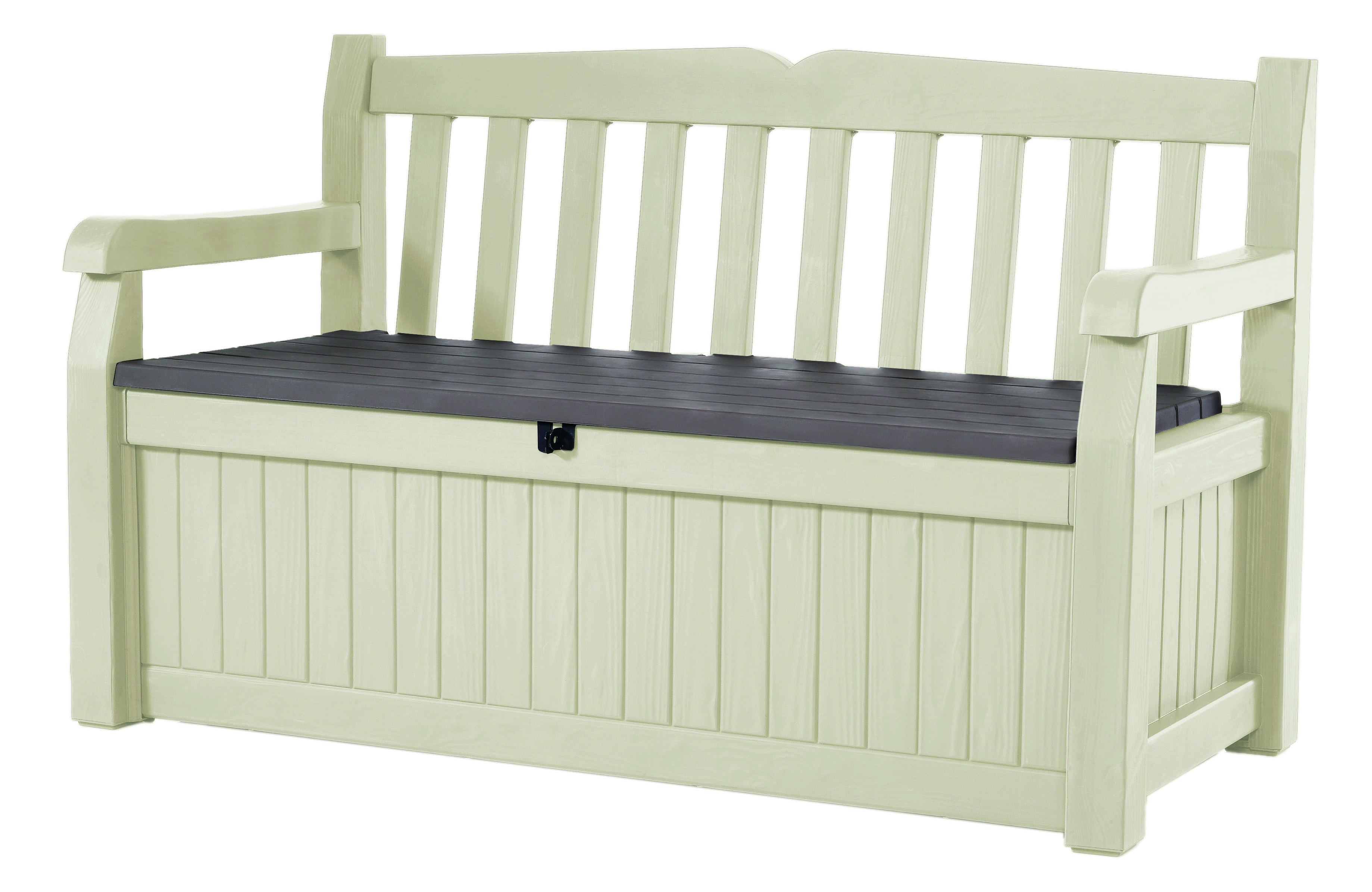 Záhradná lavica Keter Eden Garden Bench 265L béžová / hnedá 230398