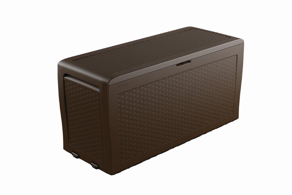 Záhradný box Keter Samoa Rattan Box 270L hnedý 246962