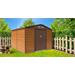 Záhradný domček G21 GAH 529 - 277 x 191 cm, hnědý GAH-529-ZNWW-2S0