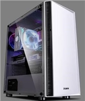 Zalman skříň R2 White / Middle tower / ATX / 1x120mm RGB fan / USB 3.0 / USB 2.0 / tvrzené sklo