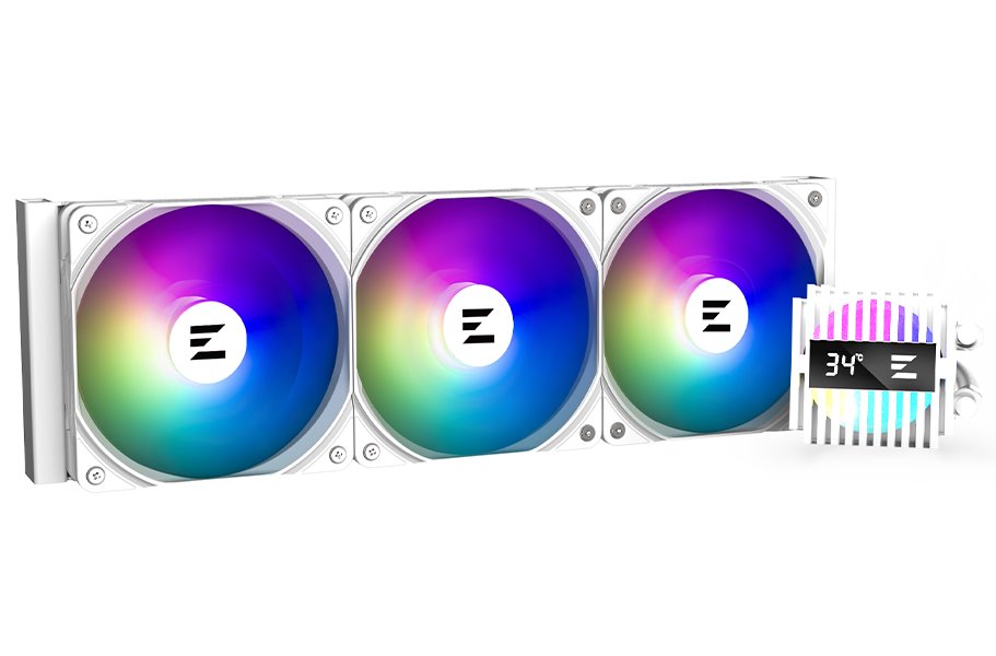 Zalman vodní chladič ALPHA2 A36 White