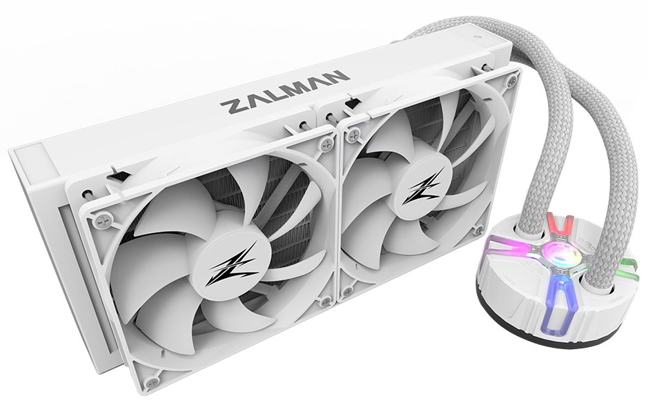 Zalman vodní chladič Reserator5 Z24 / 240 mm / ZE1225ASHx2 / bílý Reserator5 Z24 White
