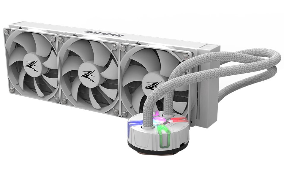 Zalman vodní chladič Reserator5 Z36 / 360 mm / ZE1225ASHx2 / bílý Reserator5 Z36 White
