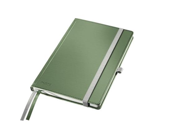 Zápisník Leitz STYLE A5, tvrdé desky, čtverečkovaný, zelenkavá 44860053