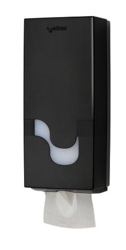 Zásobník Celtex na skládaný toaletní papír, černý 92260