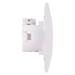 Zásuvka PRAKTIK 4FN15065.901, biely 8585001528583
