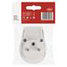 Zásuvka s vypínačom, biela