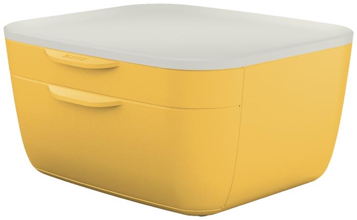 Zásuvkový box Leitz Cosy, teplá žlutá 53570019