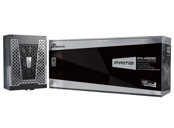 Zdroj 2200W, Seasonic Prime PX-2200 80PLUS Platinum, Modular, ATX 3.1 PRIME-PX-2200-ATX30