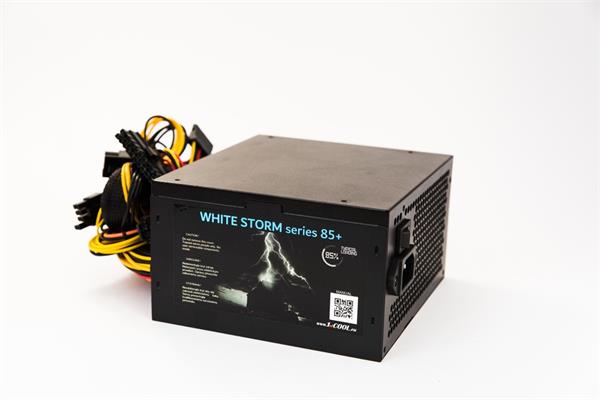 Zdroj 350W 1stCOOL WHITE STORM 350 85+ ECP-350A-12-85
