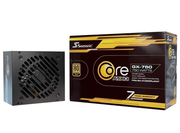 Zdroj 750W, Seasonic Core GX-750 ATX 3 Gold modular CoreV2GX-750