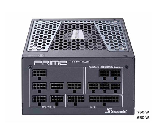 Zdroj 750W, Seasonic PRIME Ultra 750 Titanium (SSR-750TR) 80PLUS Titanium 1TR075FRT3A13X