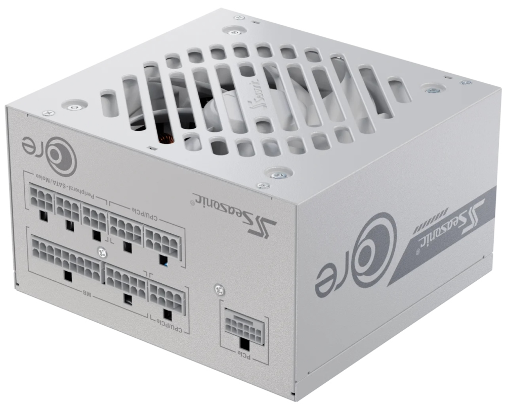 Zdroj 850W, Seasonic Core GX-850 WHITE ATX3.1 80Plus Gold, modular SRP-CGX851-A5A32SF-W