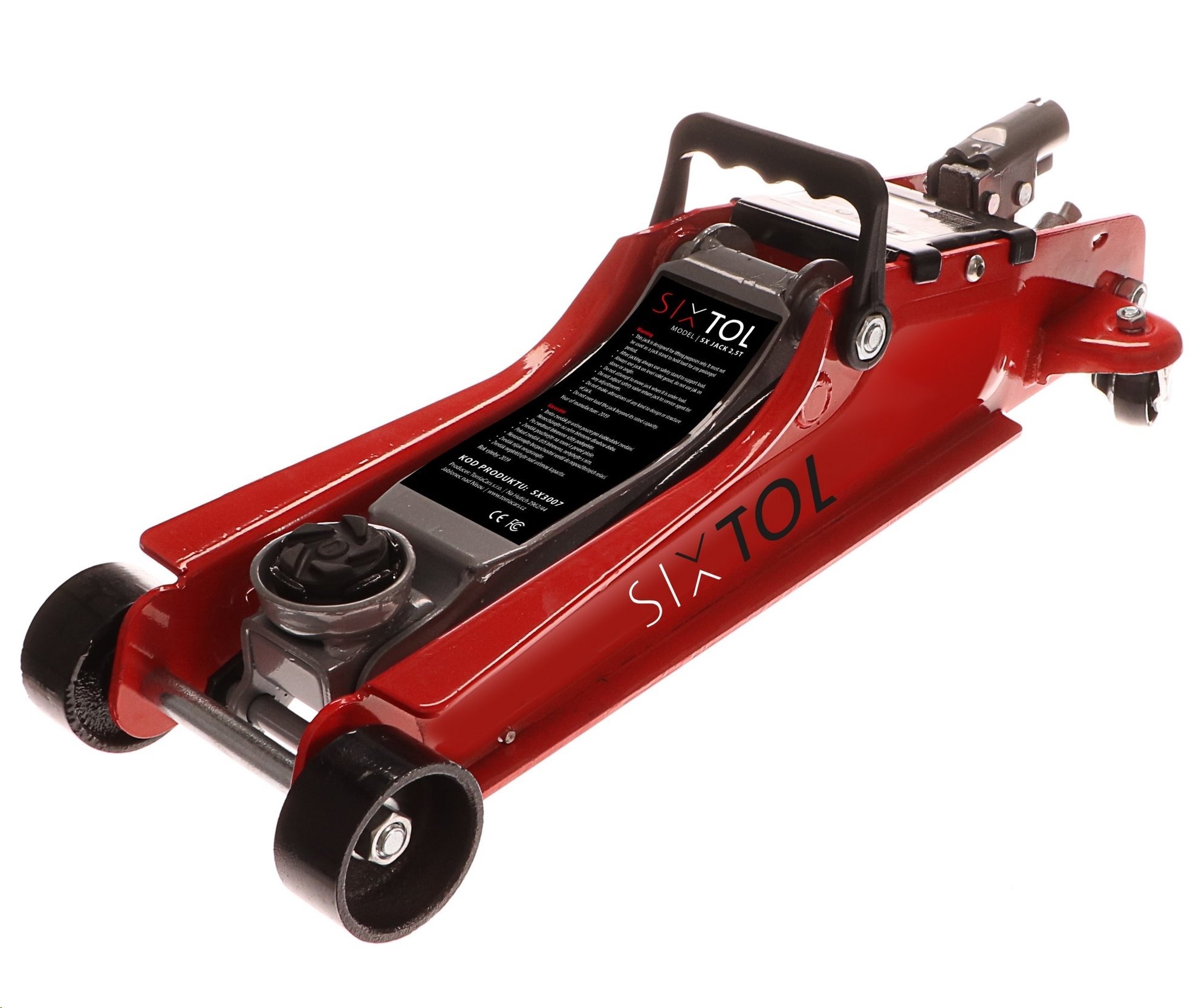 Zdvihák Sixtol SX Jack 2,5T hydraulický SX3007