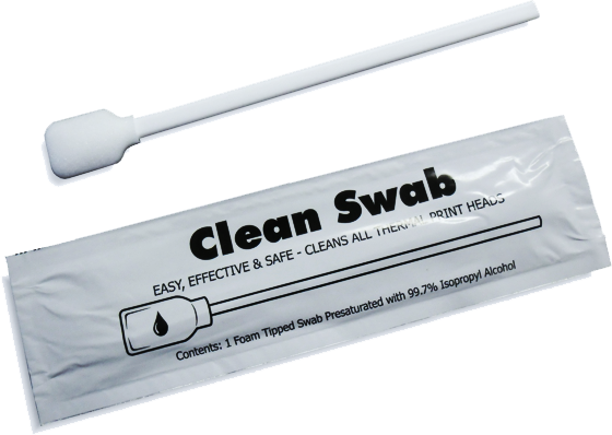Zebra Cleaning swab 105909G-057