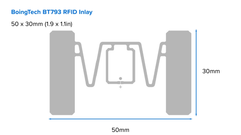 Zebra Label, Paper, 54x34.9mm; Direct Thermal, Z-SELECT 2000D, Coated, Permanent Adhesive, 35mm Core, RFID ZIPRM3016391