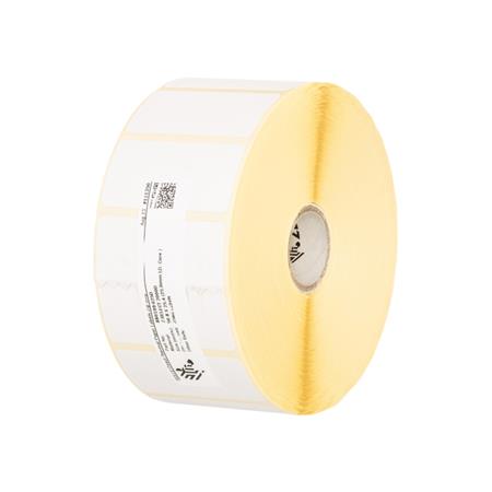 Zebra Label, Paper, 57x19mm; Direct Thermal, Z-Select 2000D, Coated, Permanent Adhesive, 25mm Core, Perforati 800262-075