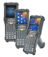 Zebra MC9200 standard, 1D, Lorax, BT, Wi-Fi, Gun, disp. MC92N0-GJ0SXARA5WR