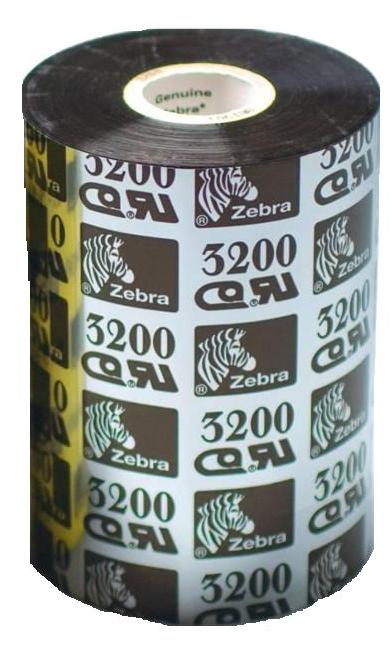 Zebra páska 3200 wax/resin. šířka 220mm. délka 450 03200BK22045